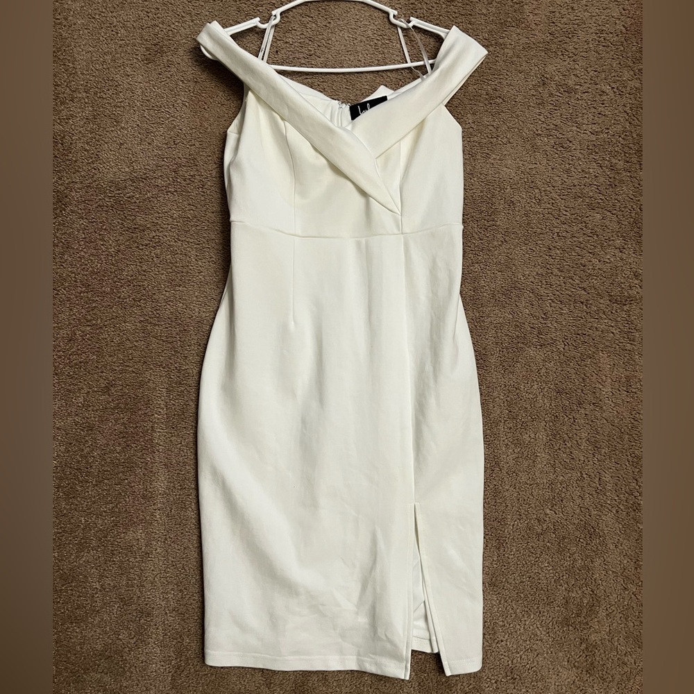 Lulus Off-the-Shoulder Bodycon Dress
